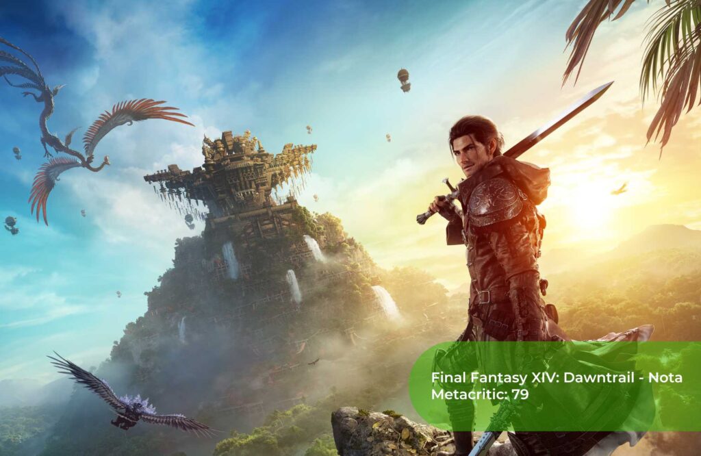 Final Fantasy XIV Dawntrail Nota Metacritic 79 