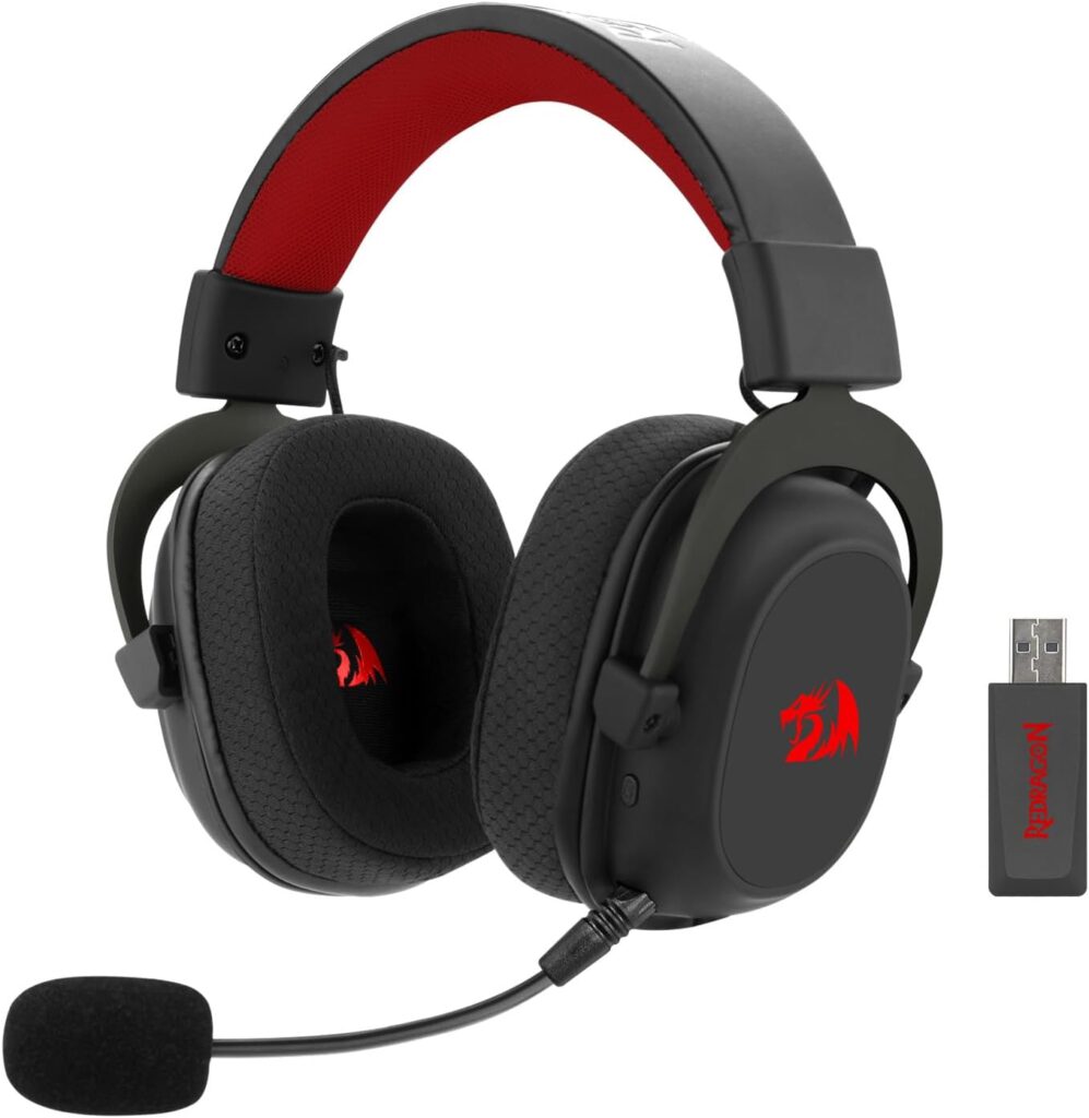 Headset Gamer Redragon Zeus Pro Wireless