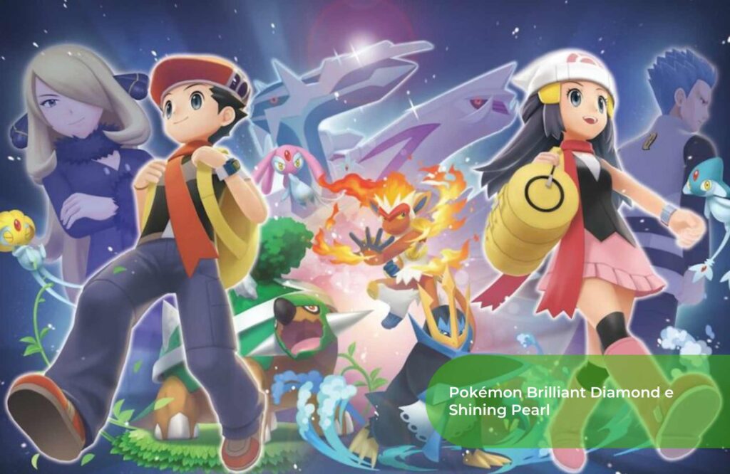 Pokémon Brilliant Diamond e Shining Pearl Sinnoh Remasterizado