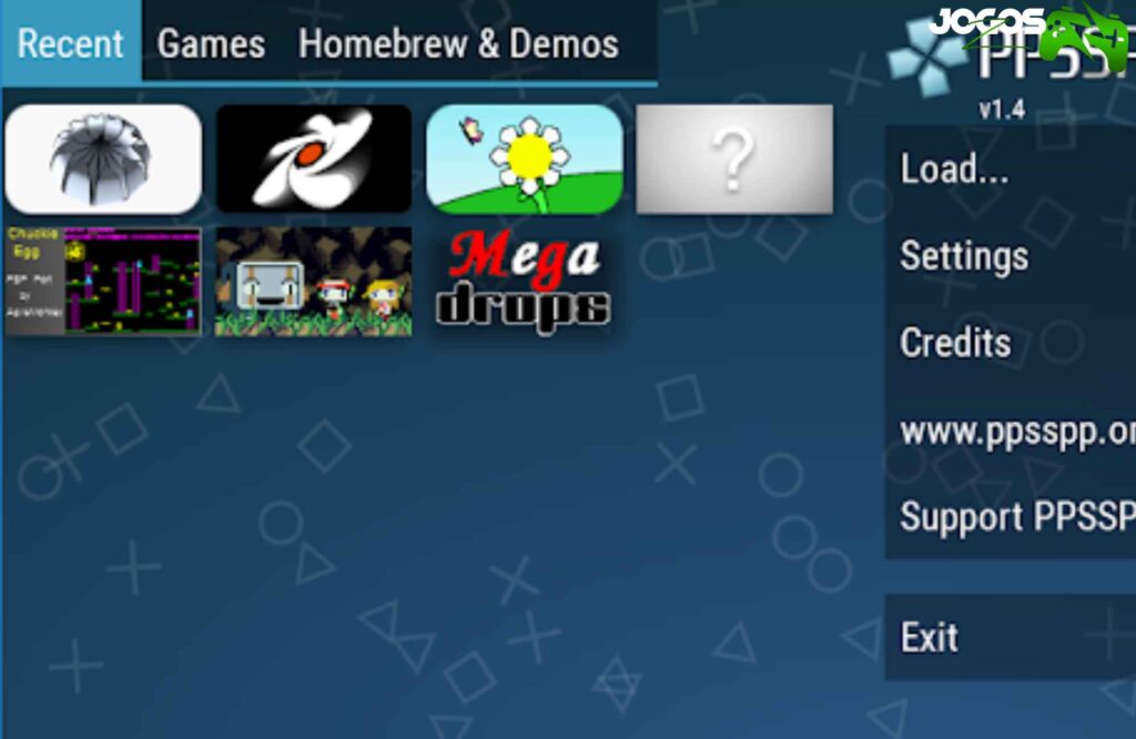 1. PPSSPP - O Padrão Ouro dos emuladores PSP para android