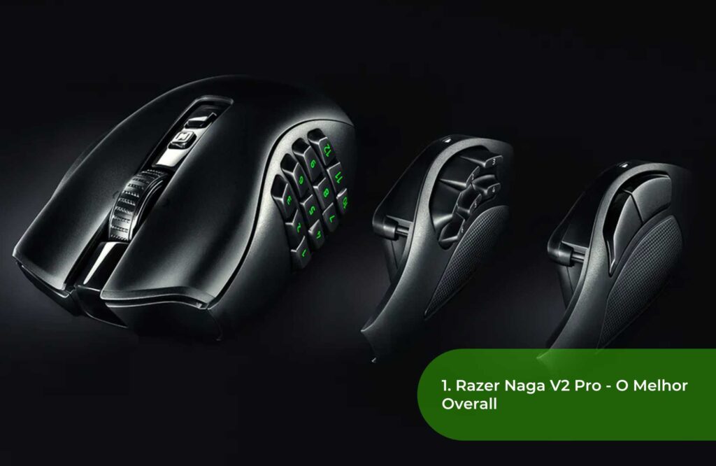 1. Razer Naga V2 Pro - O Melhor Overall