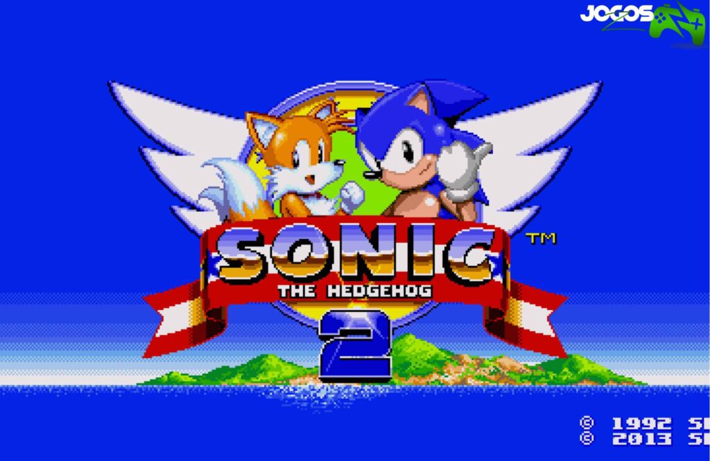 1. Sonic The Hedgehog 2- melhores jogos do mega drive