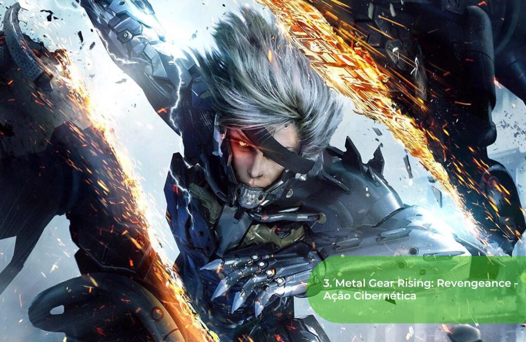 3. Metal Gear Rising Revengeance - Ação Cibernética