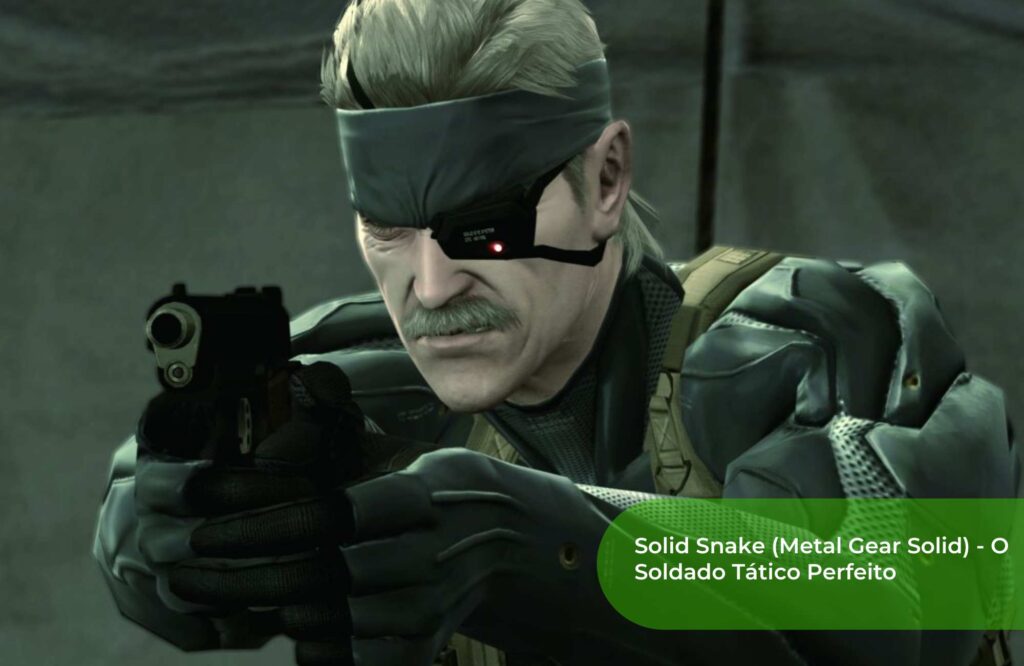 Solid Snake (Metal Gear Solid) - O Soldado Tático Perfeito