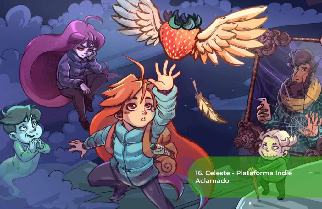 16 Celeste Plataforma Indie Aclamado