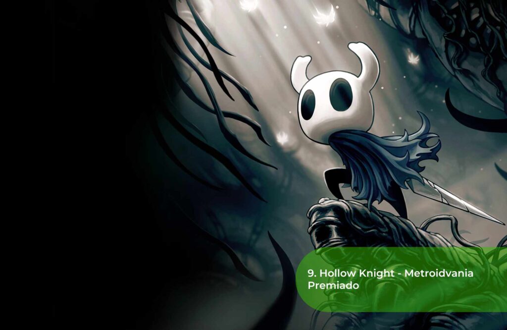 9 Hollow Knight Metroidvania Premiado