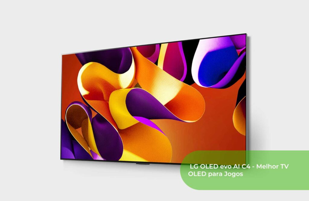 LG OLED evo AI C4 - Melhor TV OLED para Jogos