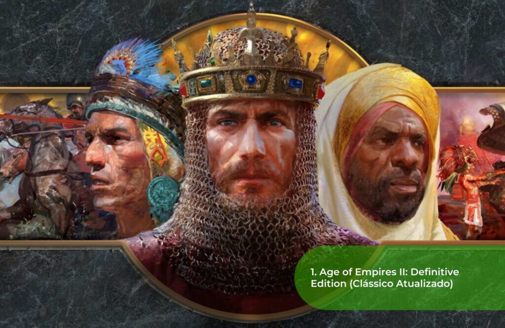 1. Age of Empires II Definitive Edition (Clássico Atualizado)