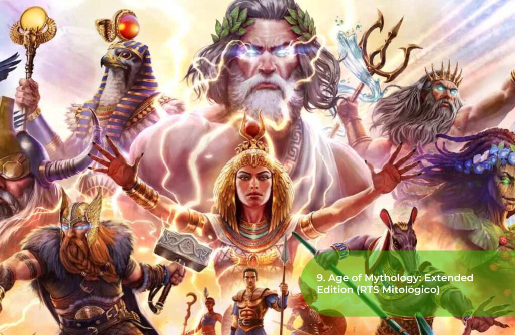9. Age of Mythology Extended Edition (RTS Mitológico)