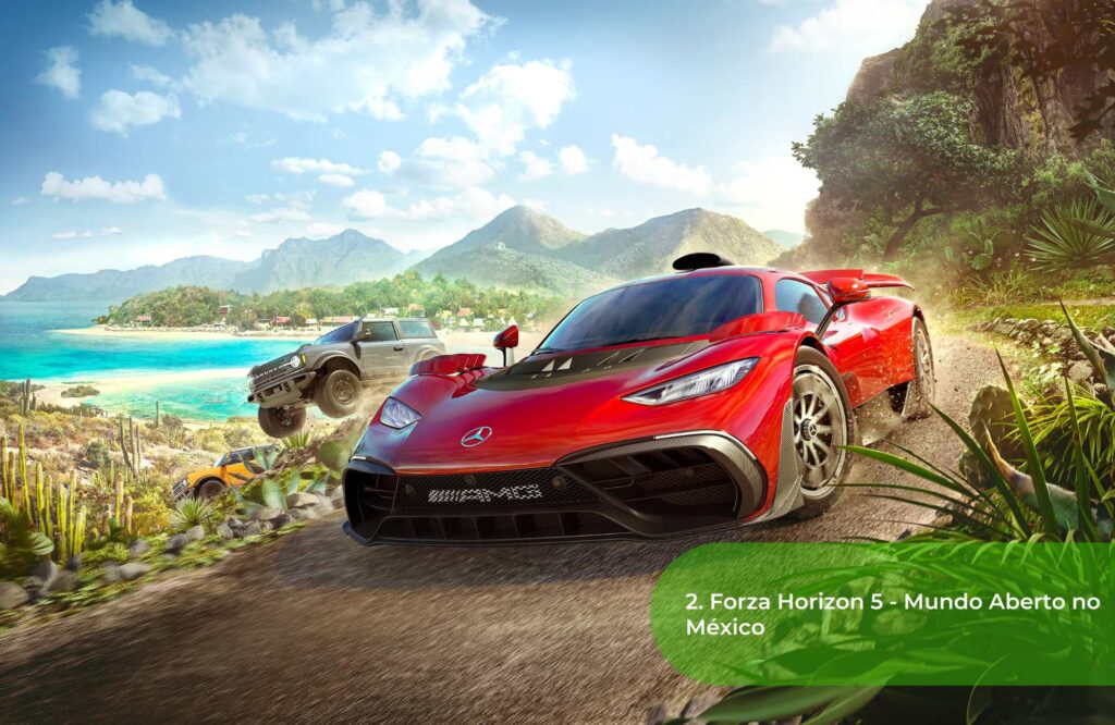 2. Forza Horizon 5 - Mundo Aberto no México