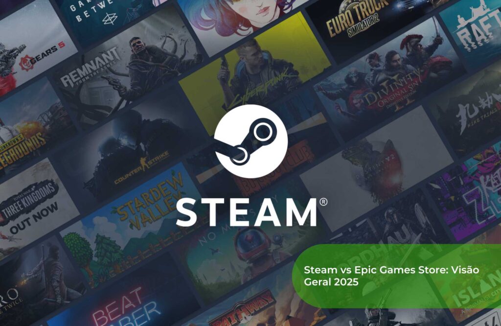 Steam vs Epic Games Store Visão Geral 2025