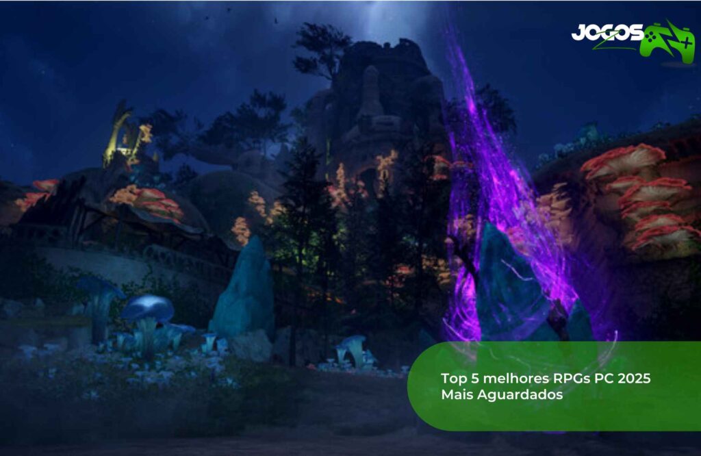 Top 5 melhores RPGs PC 2025 Mais Aguardados