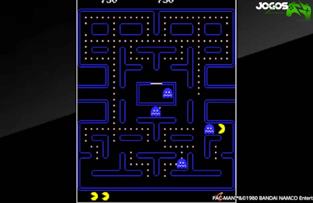 1. Pac-Man (1980) - Namco- melhores jogos de arcade
