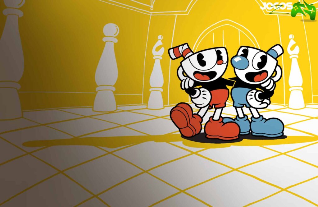 Cuphead- jogos side scrolling