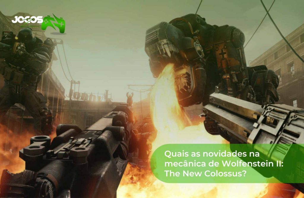 Quais as novidades na mecânica de Wolfenstein II: The New Colossus?  