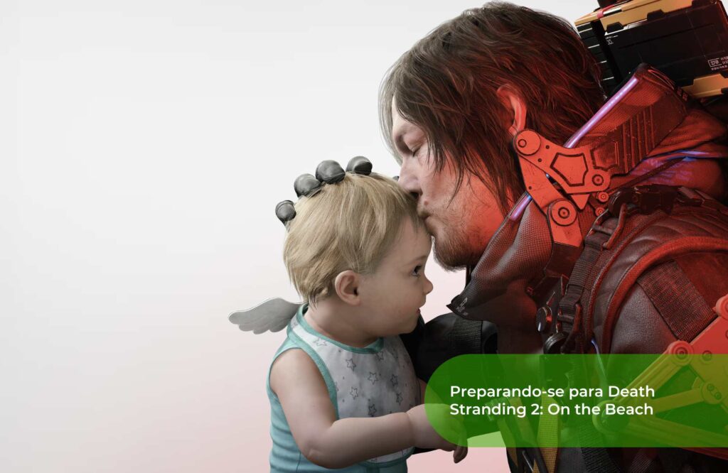 Preparando-se para Death Stranding 2 On the Beach