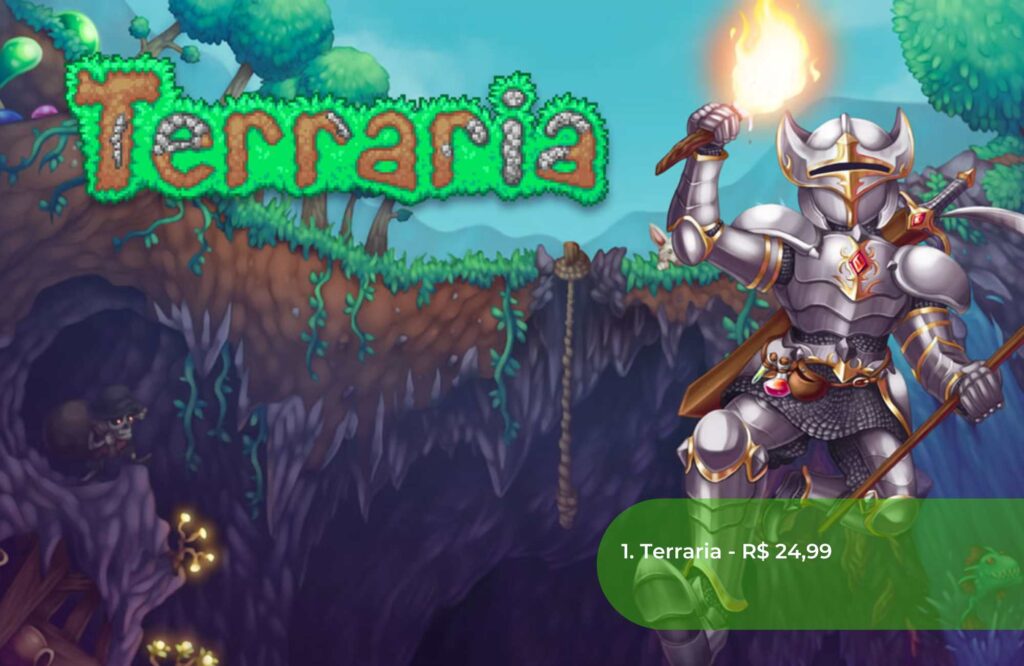 Terraria - R$ 24,99