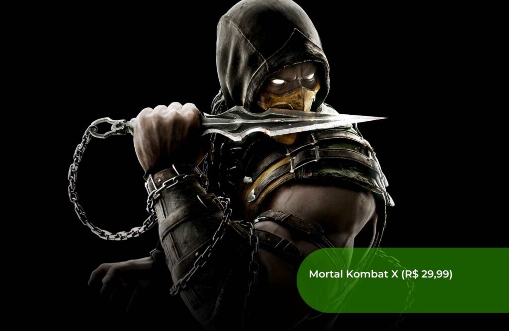Mortal Kombat X (R$ 29,99)