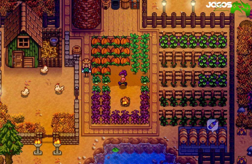 1. Stardew Valley - O rei dos jogos relaxantes