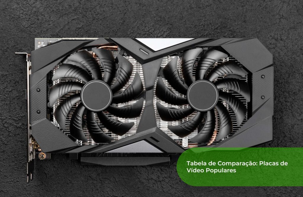Tabela de Comparação Placas de Vídeo Populares