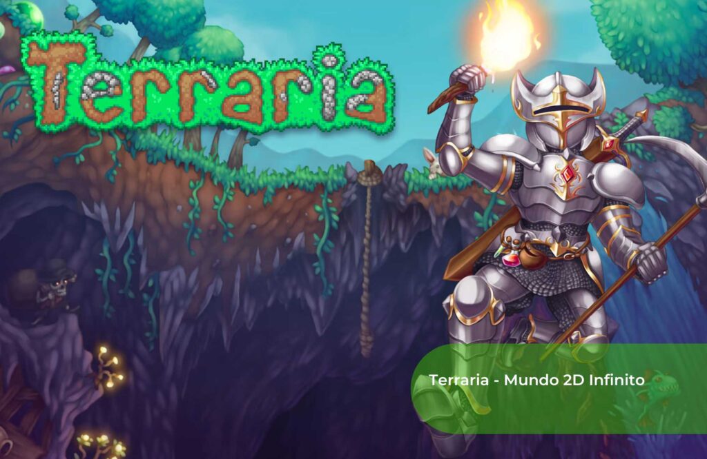 2 Terraria Mundo 2D Infinito