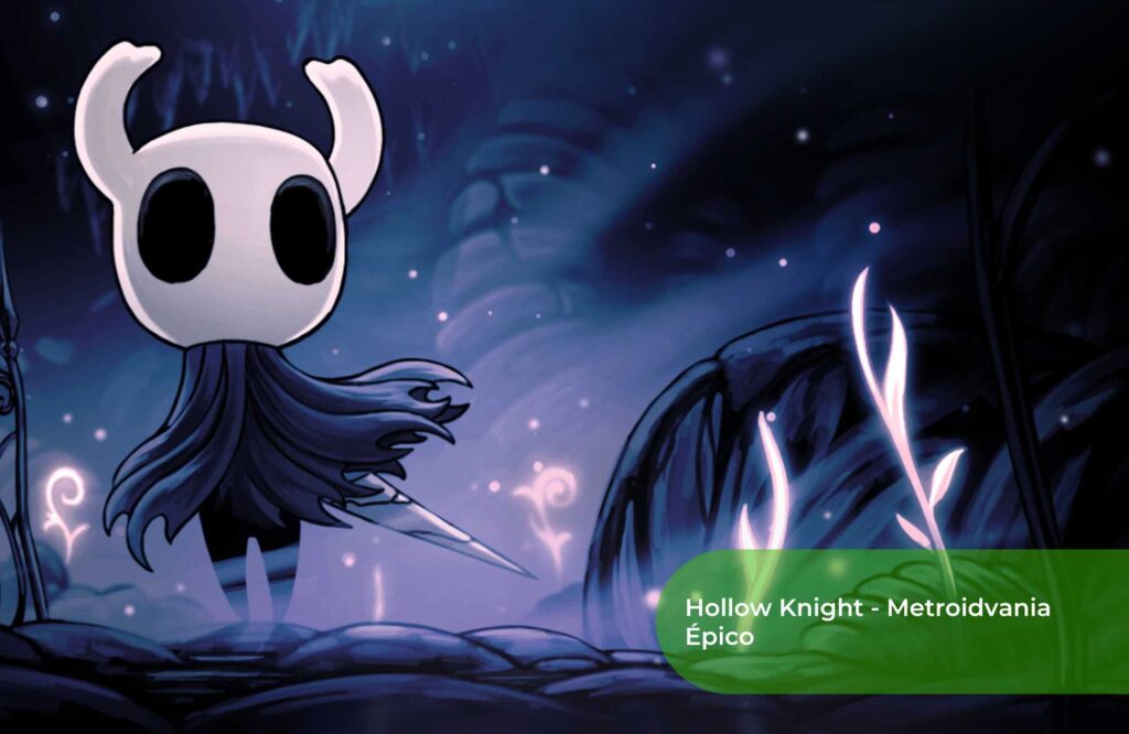 Hollow Knight Metroidvania Épico