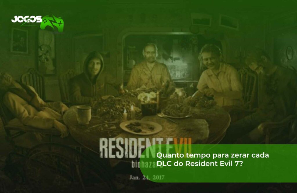 Quanto tempo para zerar cada DLC do Resident Evil 7