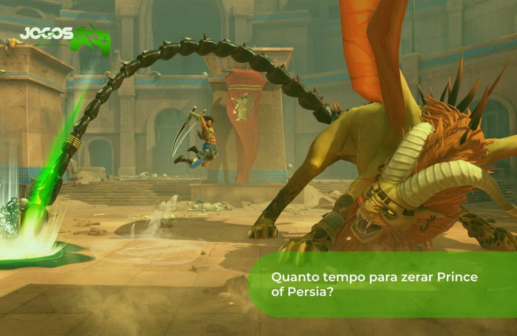 Quanto tempo para zerar Prince of Persia