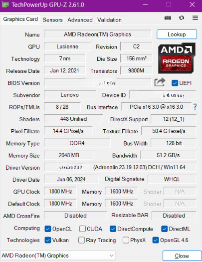 Verificando a placa gráfica