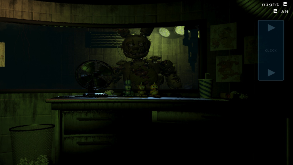 Springtrap e Burntrap