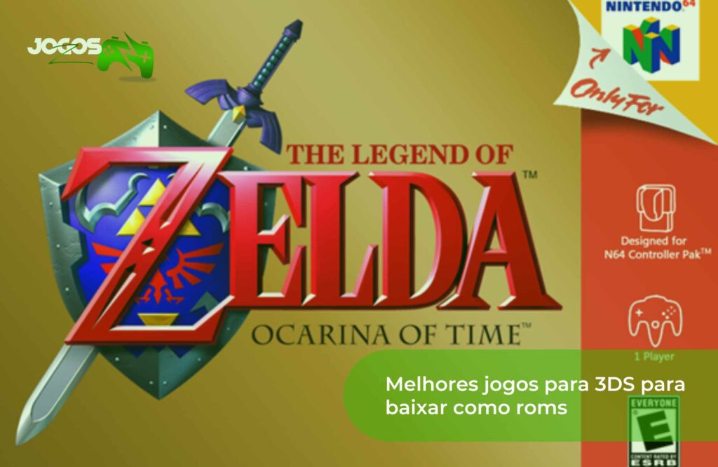 Melhores jogos para 3DS para baixar como roms