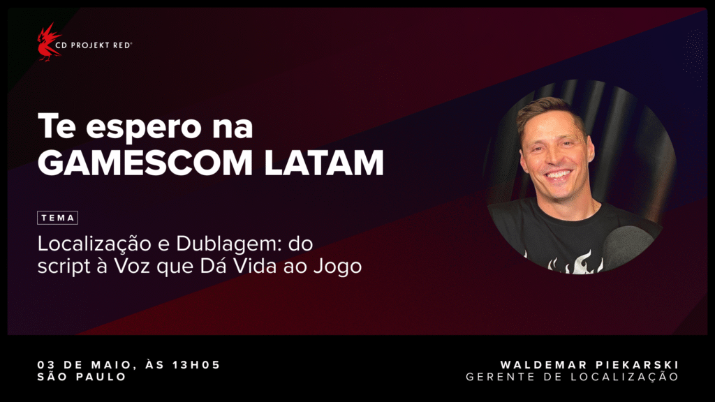 evento com a CD PROJEKT RED