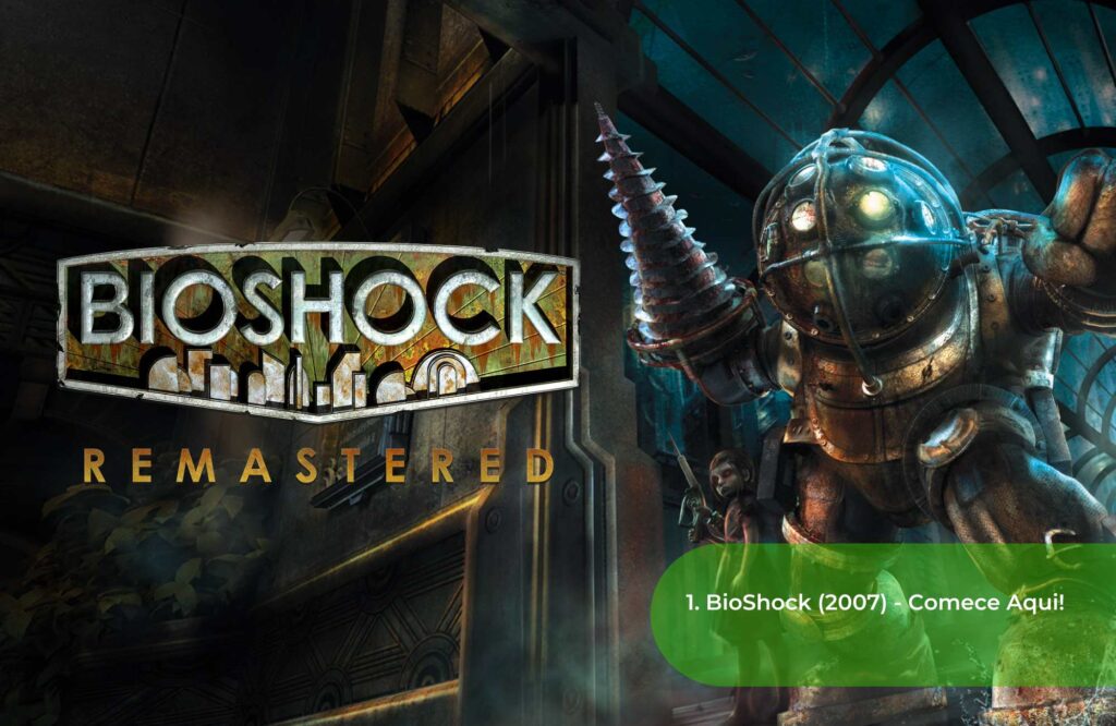 1. BioShock (2007) - Comece Aqui!