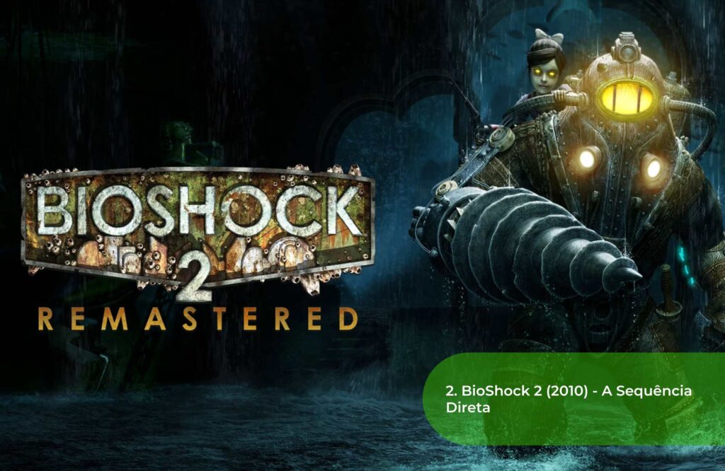 2. BioShock 2 (2010) - A Sequência Direta
