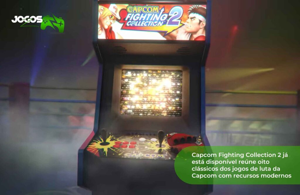 Capcom Fighting Collection 2 já está disponível reúne oito clássicos dos jogos de luta da Capcom com recursos modernos