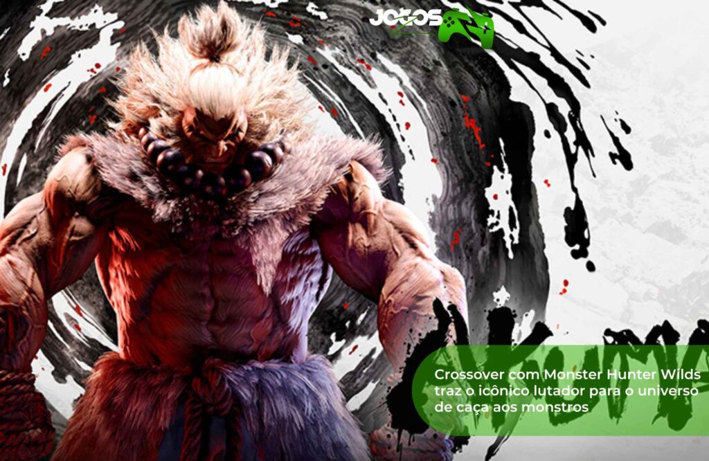 Crossover com Monster Hunter Wilds traz o icônico lutador para o universo de caça aos monstros