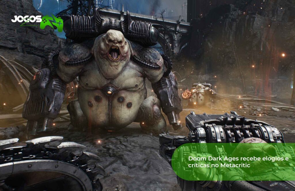 Doom Dark Ages recebe elogios e críticas no Metacritic