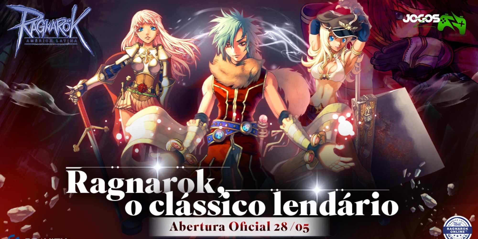 Evento de pré recarga do Ragnarok Online LATAM vai começar! Garanta recompensas épicas e visuais icônicos
