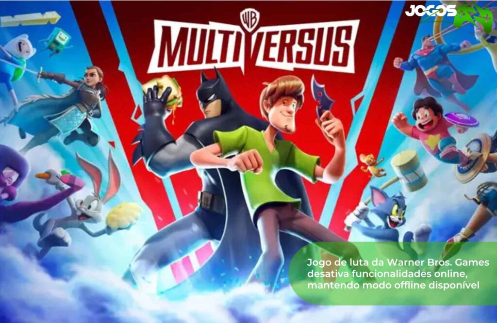 Jogo de luta da Warner Bros Games desativa funcionalidades online mantendo modo offline disponível