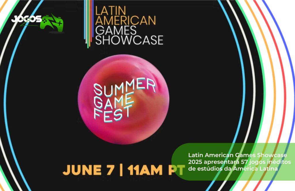 Latin American Games Showcase 2025 apresentará 57 jogos inéditos de estúdios da América Latina