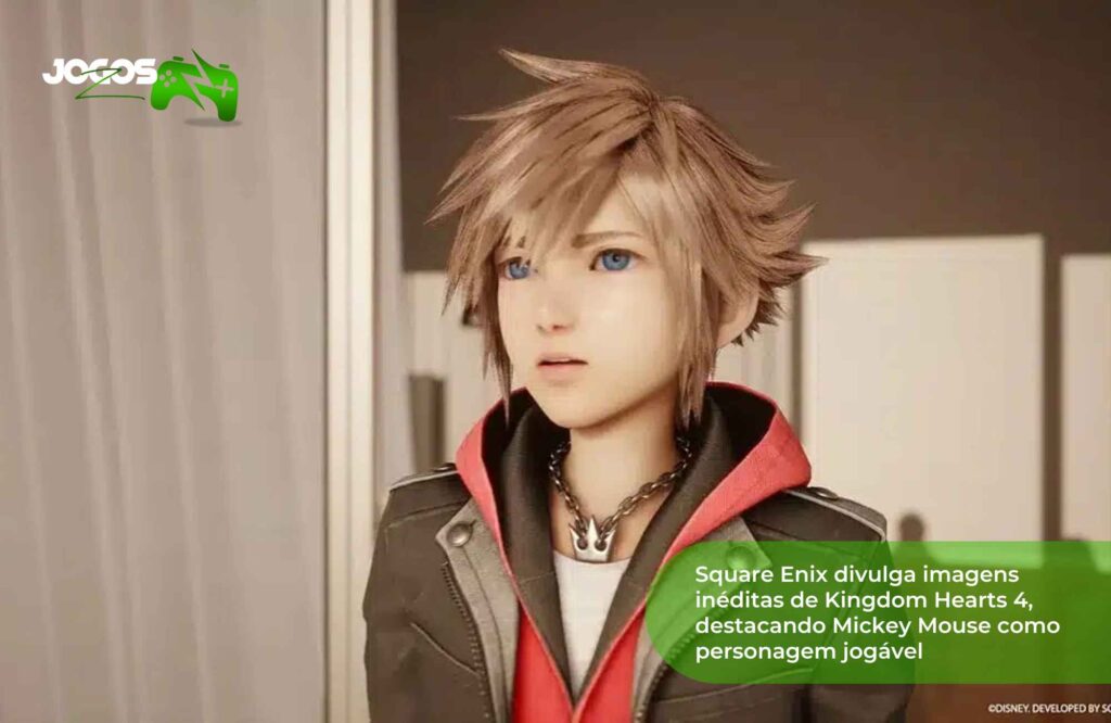 Square Enix divulga imagens inéditas de Kingdom Hearts 4 destacando Mickey Mouse como personagem jogável