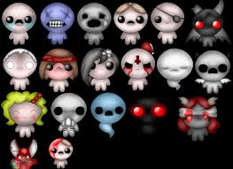 The Binding of Isaac Personagens