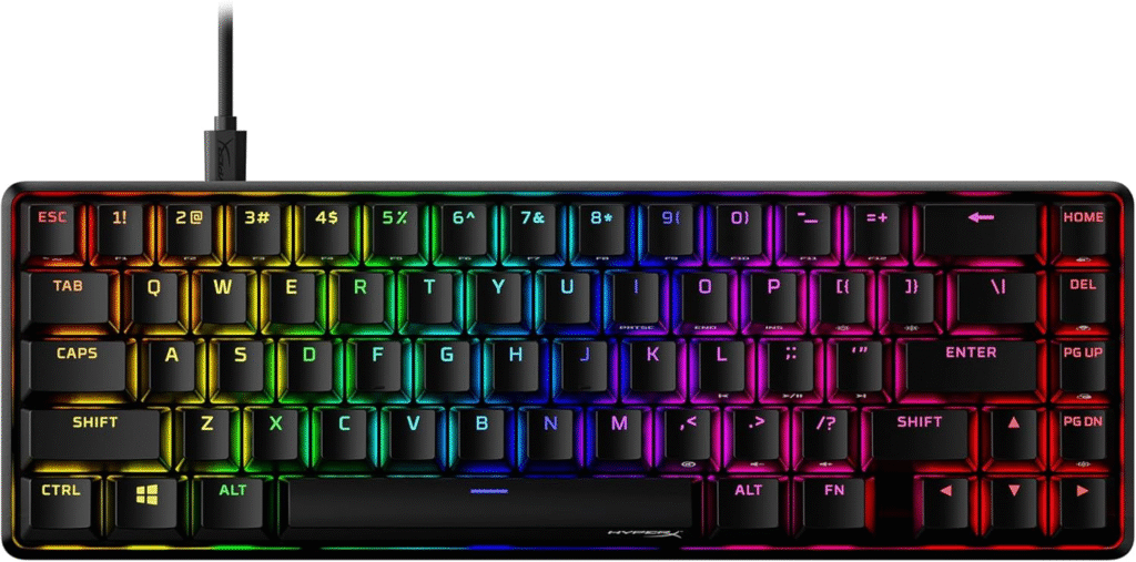 Ranking Teclados Gamer Mecânicos: 5. HyperX Alloy Origins 65