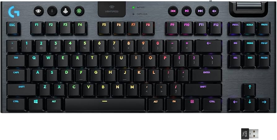 Teclado gamer Logitech G915 TKL