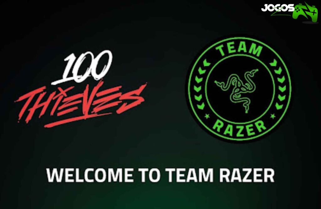 Colaboração da Razer e 100 Thieves visa elevar performance
