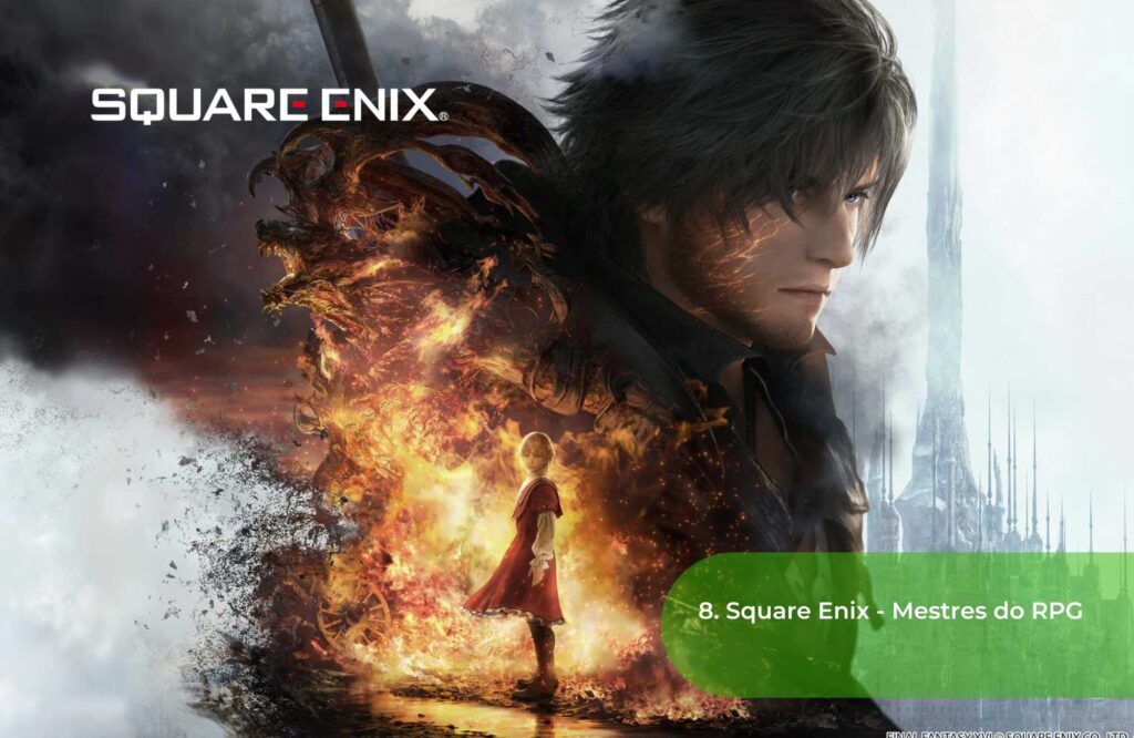 8. Square Enix - Mestres do RPG