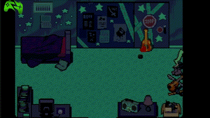 Cena da guitarra em Deltarune história