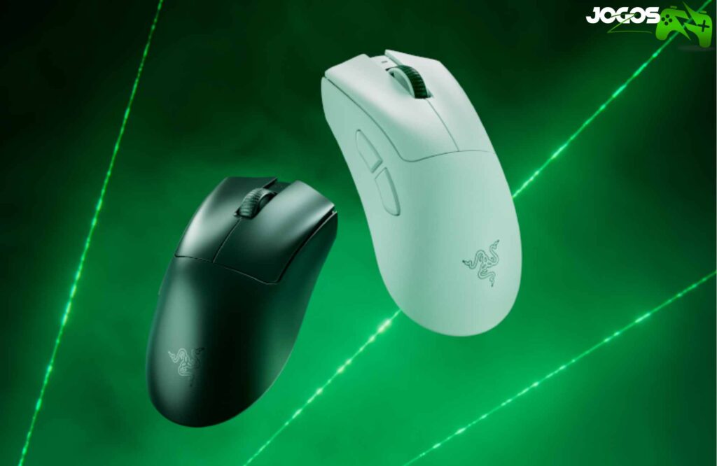 Novo Razer DeathAdder V4 Pro combina design ergonômico icônico com tecnologia de ponta