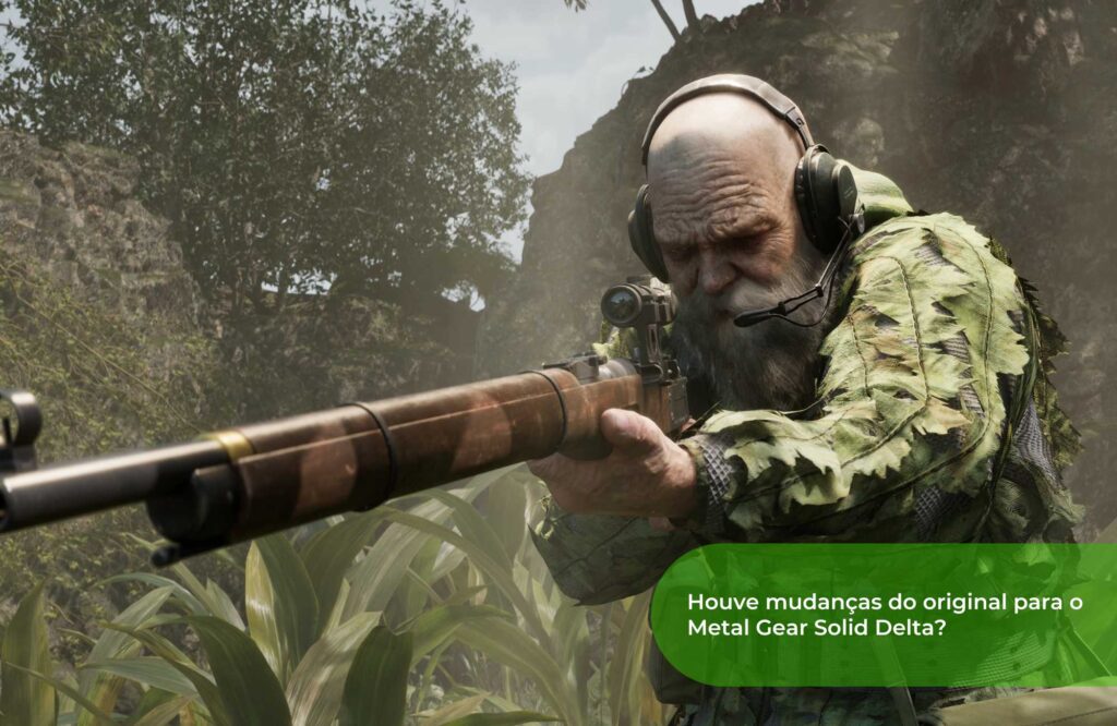 Houve mudanças do original para o Metal Gear Solid Delta