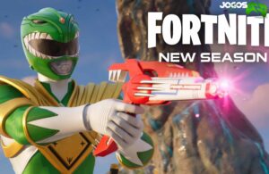 Novidades de Fortnite Epic anuncia crossover com Power Rangers